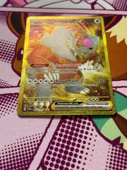 Pokemon - Bloodmoon Ursaluna ex 222/167 - Twilight Masquerade - Hyper Rare - NM - Image 5