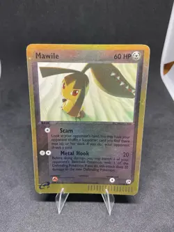Mawile 9/100 Sandstorm Reverse Holo Pokemon Heavy Played - Image 1