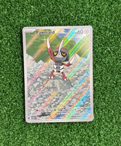 Pokemon Pawniard 142/086 Sv: Black Bolt Illustration Rare Reverse Holo 60 NM - Image 1