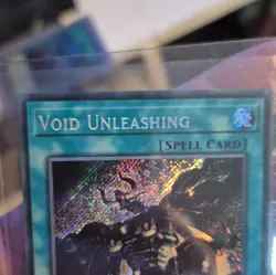Yu-Gi-Oh! Konami Void Unleashing Secret Rare Foil 1st Ed BLGG-EN025 - Image 5