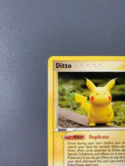 Ditto (Pikachu) 63/113 Regular Common EX Delta Species Yuka Morii Pokemon NM - Image 2