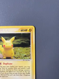 Ditto (Pikachu) 63/113 Regular Common EX Delta Species Yuka Morii Pokemon NM - Image 3