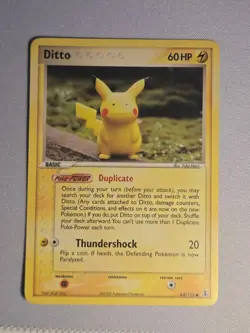 Ditto - 63/113 (Pikachu) Common Delta Species 063/113 NM - Image 1