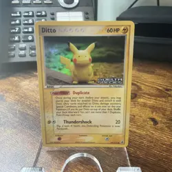 DITTO PIKACHU DELTA SPECIES REVERSE 63/113 LP/NM - Image 1