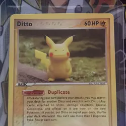 Pokemon TCG Ditto (Pikachu) EX Delta Species 63/113 NM - Image 3
