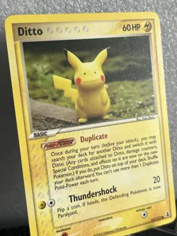 Ditto Pikachu 63/113 ex Delta Species 2005 NM non-holo - Image 5