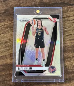 2024 Panini WNBA Prizm Basketball Caitlin Clark #145 Silver Prizm RC - Image 1
