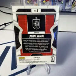 Panini 2026 SILVER Prizm FIFA World Cup Phenomenon Insert #1 Lamine Yamal Spain - Image 2
