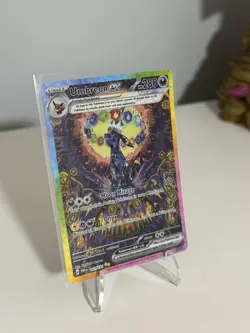 Pokemon TCG Prismatic Evolutions Umbreon EX Card 161/131 Sir - Image 1