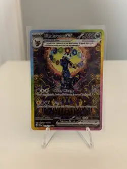 Pokemon TCG Prismatic Evolutions Umbreon EX Card 161/131 Sir - Image 3