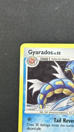 RARE Gyarados Lv.52 19/100 HOLO RARE Diamond & Pearl Stormfront Pokemon Card - Image 2