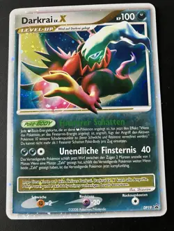 Darkrai LV.X DP19 ⭐ HOLO Blackstar PROMO aus Tin Box 2008 DE NM Pokemon Los2 - Image 1