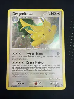 Pokemon TCG Dragonite 2/146 Holo Rare Diamond & Pearl 2008 English 140 HP - Image 1