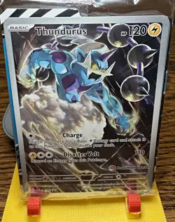Pokemon Center *sealed* Thundurus SVP Black Bolt ETB Promo 209 Holo - Image 1