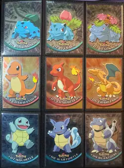 Pokemon TOPPS Series 1 - Complete BLUE logo - Silver HOLO set 90/90 - EXC/VG - Image 3