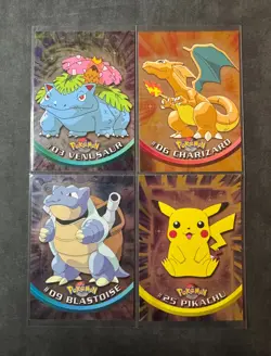Pokemon TOPPS Series 1 - Complete BLUE logo - Silver HOLO set 90/90 - EXC/VG - Image 4