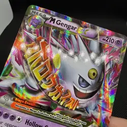 Pokemon TCG M Gengar EX (Mega, Full Art) XY166 XY Promo Holo Psychic 2016 🔥 - Image 4
