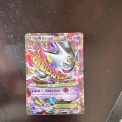 Pokemon M Gengar EX XY166 XY Promo Full Art Holo Mega Evolution 210HP - Image 1