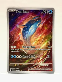 Dondozo 207/198 Illustration Rare Scarlet & Violet Base Pokemon Card TCG - Image 1