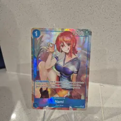 Nami (050) (Parallel) OP09-050 R Emperors in the New World NM Foil - Image 1