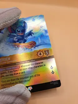 Disney Lorcana Winterspell Stitch - Carefree Snowboarder (Epic) 207/204 NM - Image 5