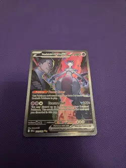 Pokemon TCG Team Rocket's Mewtwo ex 231/182 Destined Rivals SIR - Image 2