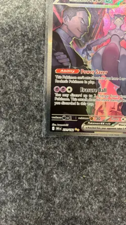 Pokemon TCG Destined Rivals Team Rocket's Mewtwo EX SIR 231/182 - Image 5