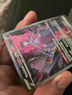 Pokemon TCG Destined Rivals Team Rocket's Mewtwo EX SIR 231/182 - Image 5