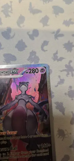 Team Rocket's Mewtwo ex 231/182 SIR Destined Rivals Pokemon Card TCG - Image 3