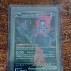 Team Rocket's Mewtwo ex 231/182 (SIR) English Holo Pokemon TCG - Image 1