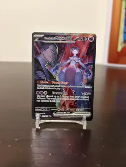 Team Rocket's Mewtwo ex 231/182 Holo Ultra Rare Pokemon TCG - Image 1
