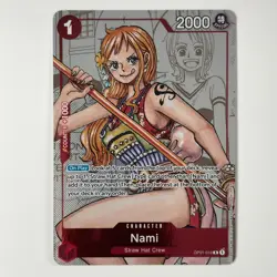 Nami - OP01-016 (Alternate Art) OP01-016 Promotion Cards - Alt Promo NM Foil - Image 1