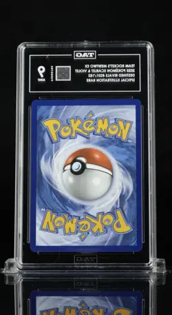 Pokemon TCG Team Rocket's Mewtwo EX #231/182 Destined Rivals TAG 9 Holo Strong - Image 2