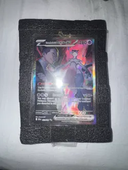 Pokemon TCG Destined Rivals Team Rocket's Mewtwo EX Card 231/182 Mint Condition - Image 3
