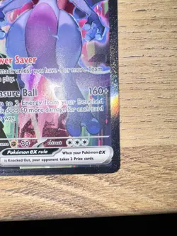 Pokemon TCG Team Rocket's Mewtwo ex 231/182 Full Art Holo 280 HP - Image 5