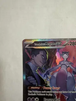 Pokemon TCG Team Rocket's Mewtwo EX Destined Rivals 231/182 Near Mint Condition - Image 5
