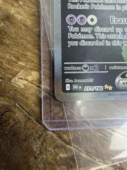 Pokemon TCG Destined Rivals Team Rocket's Mewtwo EX Full Art Card 231/182 NM - Image 3