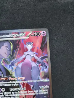 Pokemon TCG Destined Rivals Team Rocket's Mewtwo EX Sir 231/182 - Image 4