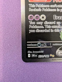 Pokemon TCG - Destined Rivals - Team Rocket's Mewtwo ex - 231/182 SIR - Image 5