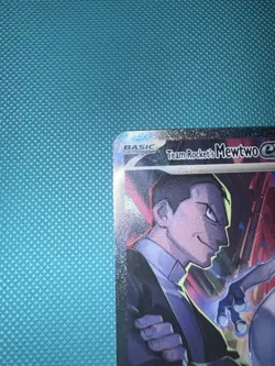 Pokemon TCG Team Rocket's Mewtwo EX Destined Rivals 231/182 Sir, NM Condition - Image 5