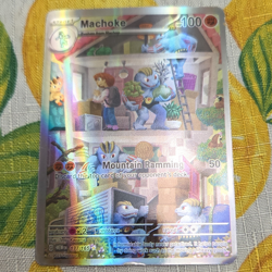The Pokemon Company Machoke 177/165 SV 151 Holo Illustration Rare English 2023 - Image 1