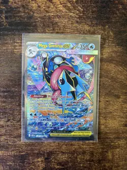 Pokemon TCG Mega Greninja EX 116/086 Chaos Rising 2026 - Image 1