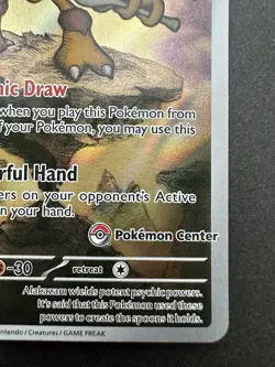 Alakazam 009 Pokemon Center Stamp Mega Evolution Black Star Promo TCG Card - Image 2