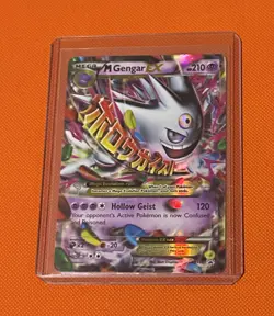 Pokemon TCG M Gengar EX XY166 XY Promo Holo Mega Psychic HP 210 English - Image 1