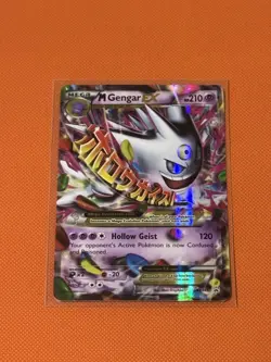 Pokemon TCG M Gengar EX XY166 XY Promo Holo Mega Psychic HP 210 English - Image 3