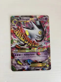 Pokemon M Gengar EX Promo Card XY166 - Image 1
