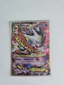 Pokemon TCG M Gengar EX XY166 & Gengar EX 34/119 Jumbo Oversized Holo Promo - Image 2