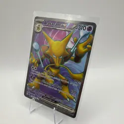 Pokemon TCG Alakazam EX 188/165 S&V 151 Ultra Rare Card NM Condition - Image 3