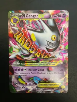 Pokemon M Gengar EX Promo XY166 NM - Image 1