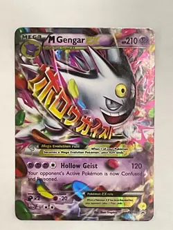 Pokemon M Gengar EX Promo XY166 NM - Image 3